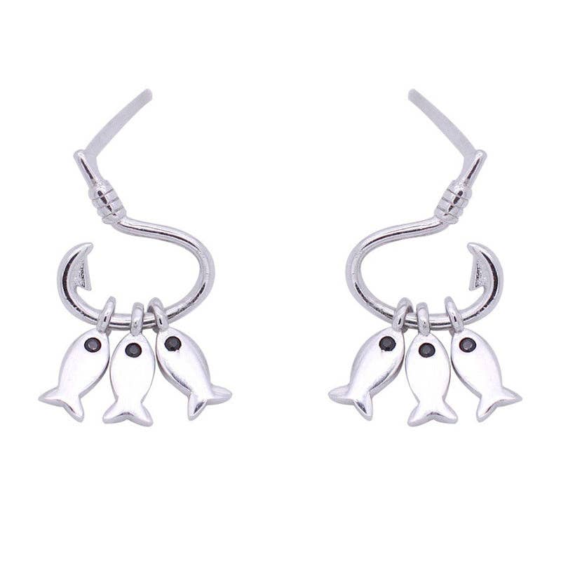 Lucky Catch Dangle Earrings