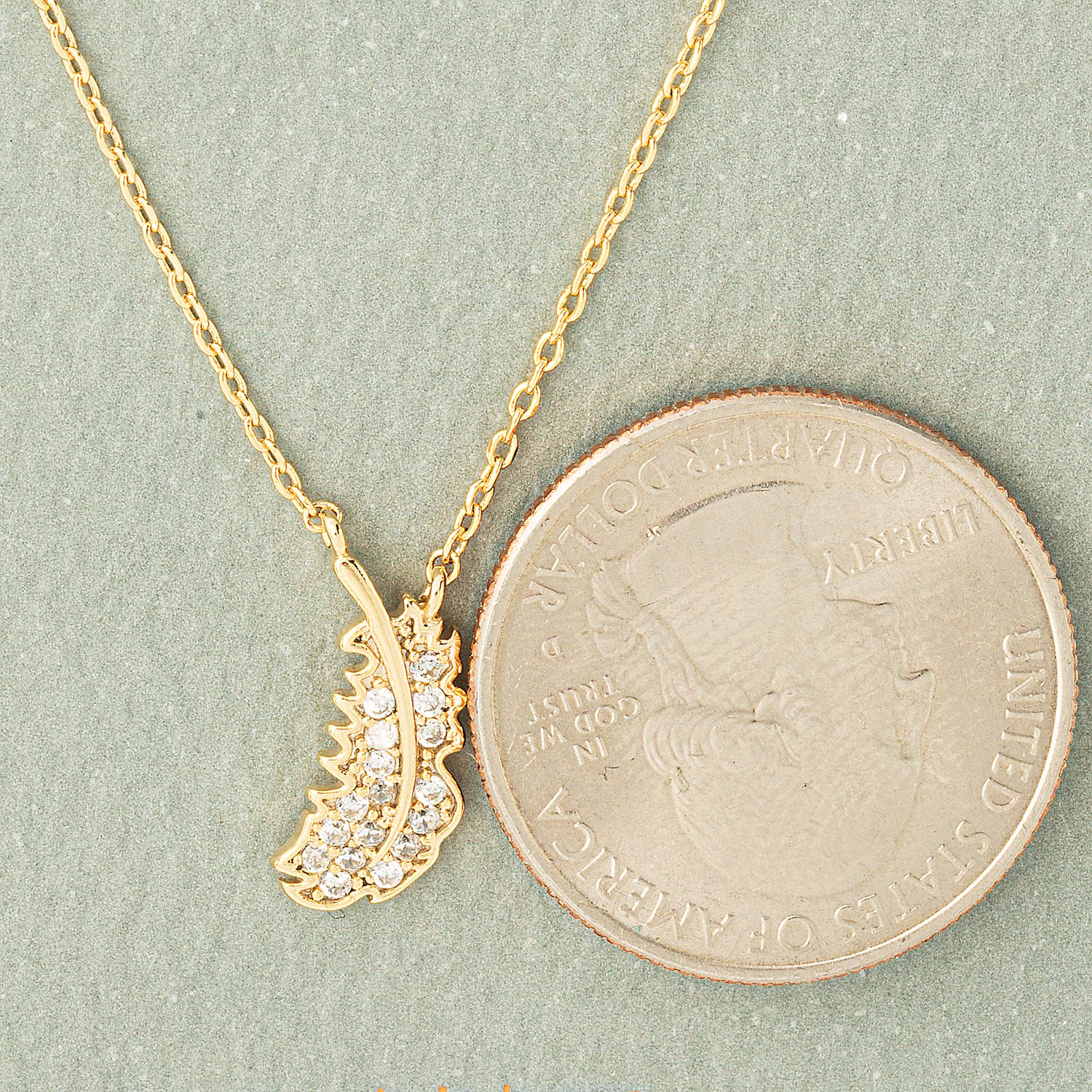 Leaf Pendant Necklace