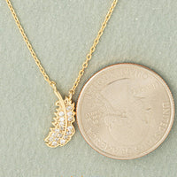 Leaf Pendant Necklace