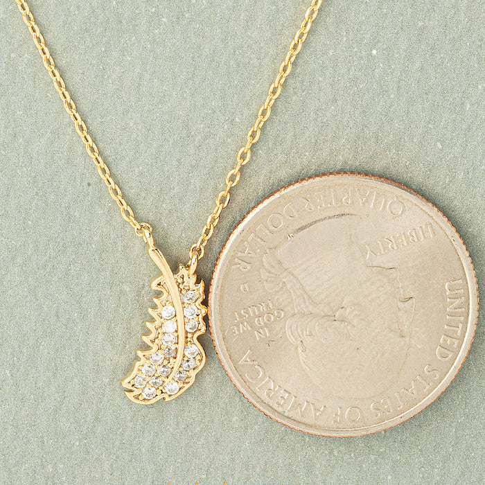 Leaf Pendant Necklace