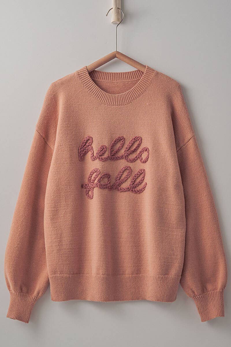Hello Fall Sweater