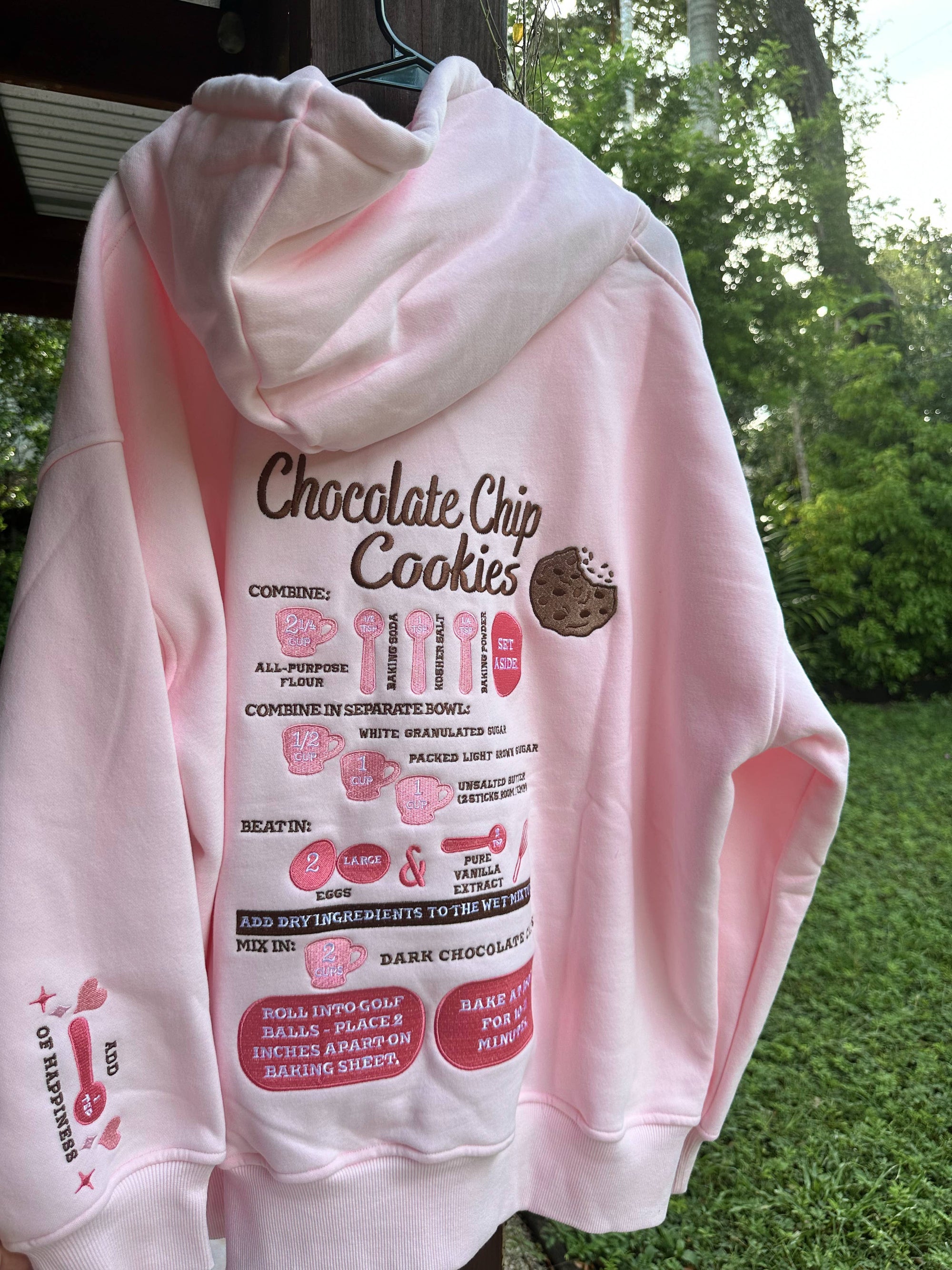 Chocolate Chip Cookie Recipe Hoodie