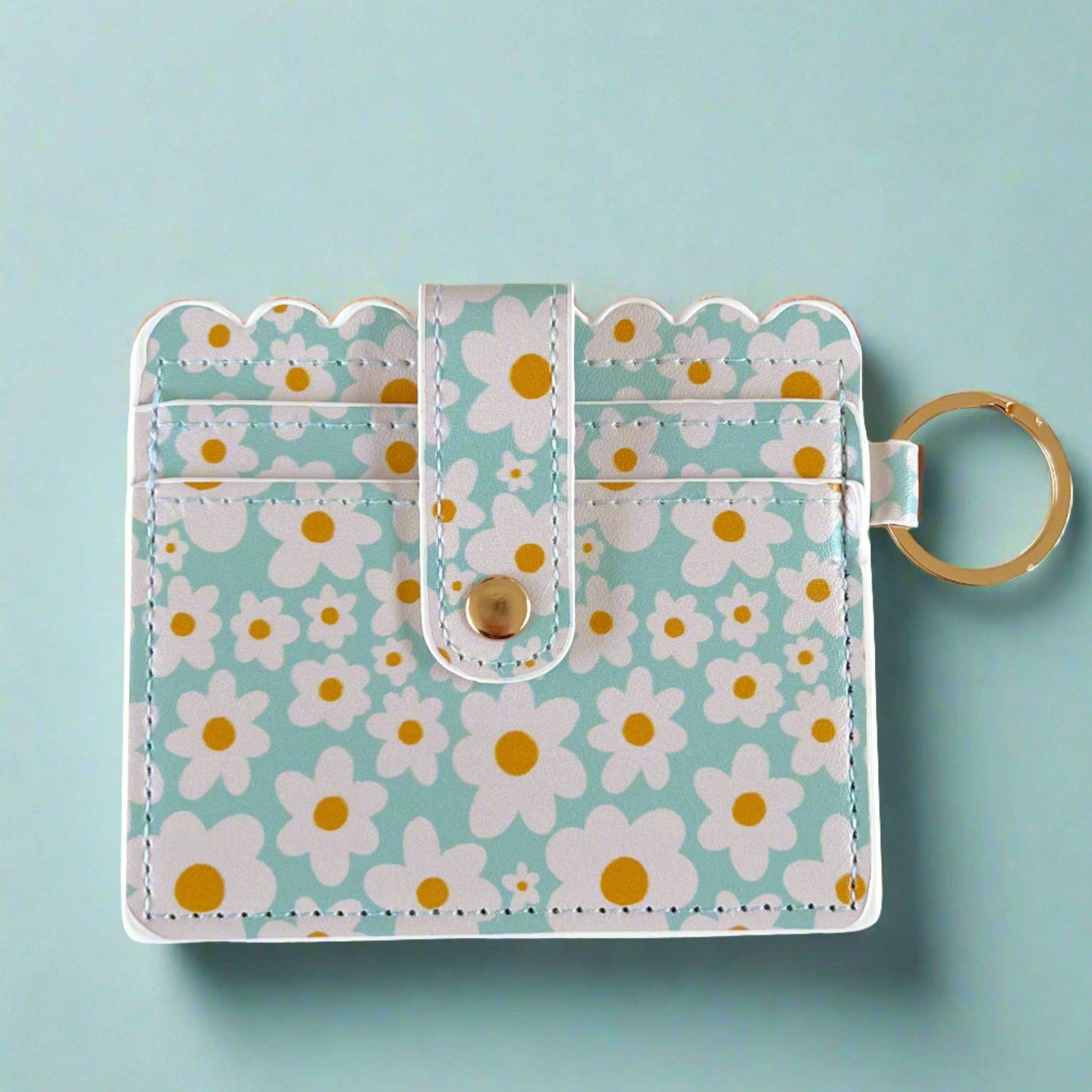 Blue Daisy Wallet