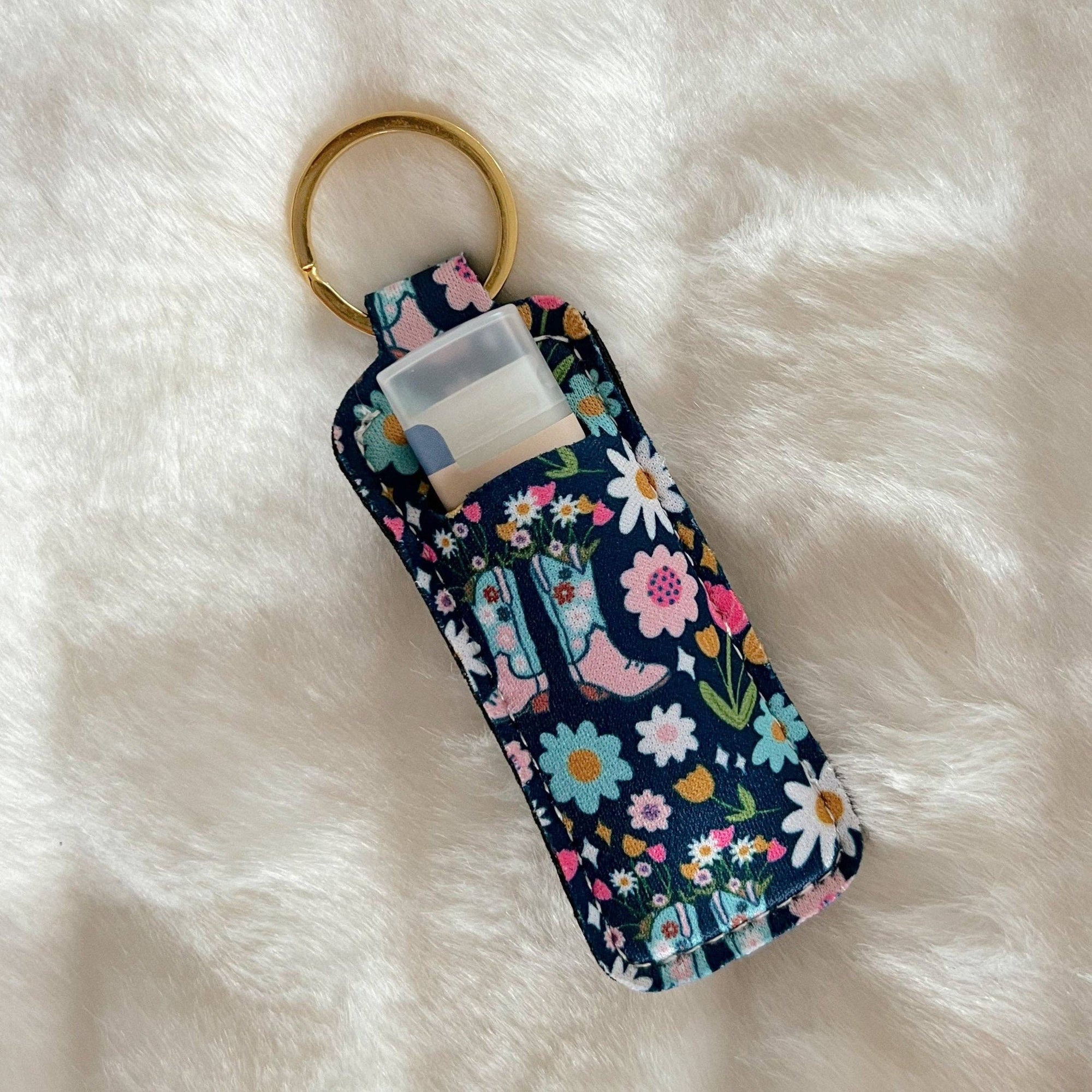 Boots and Bouquets Lip Balm Holder