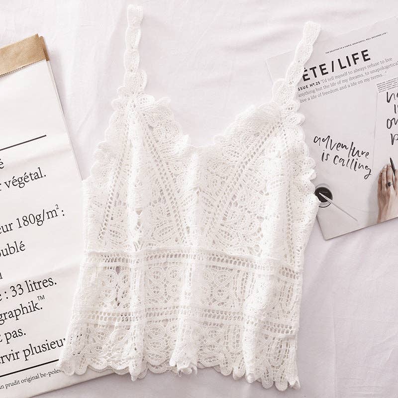 Crochet Lace Camisole Top