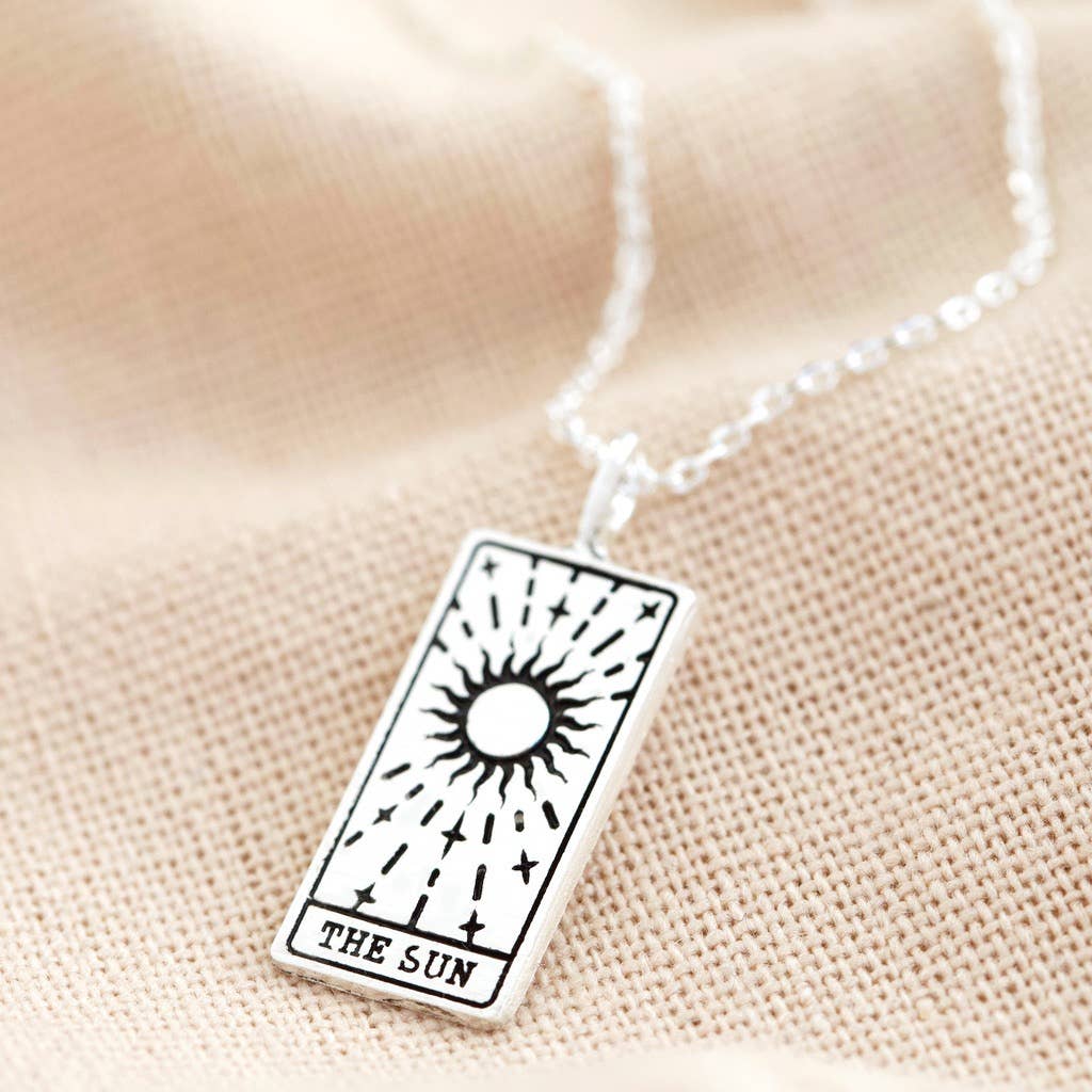 The Sun Tarot Card Necklace