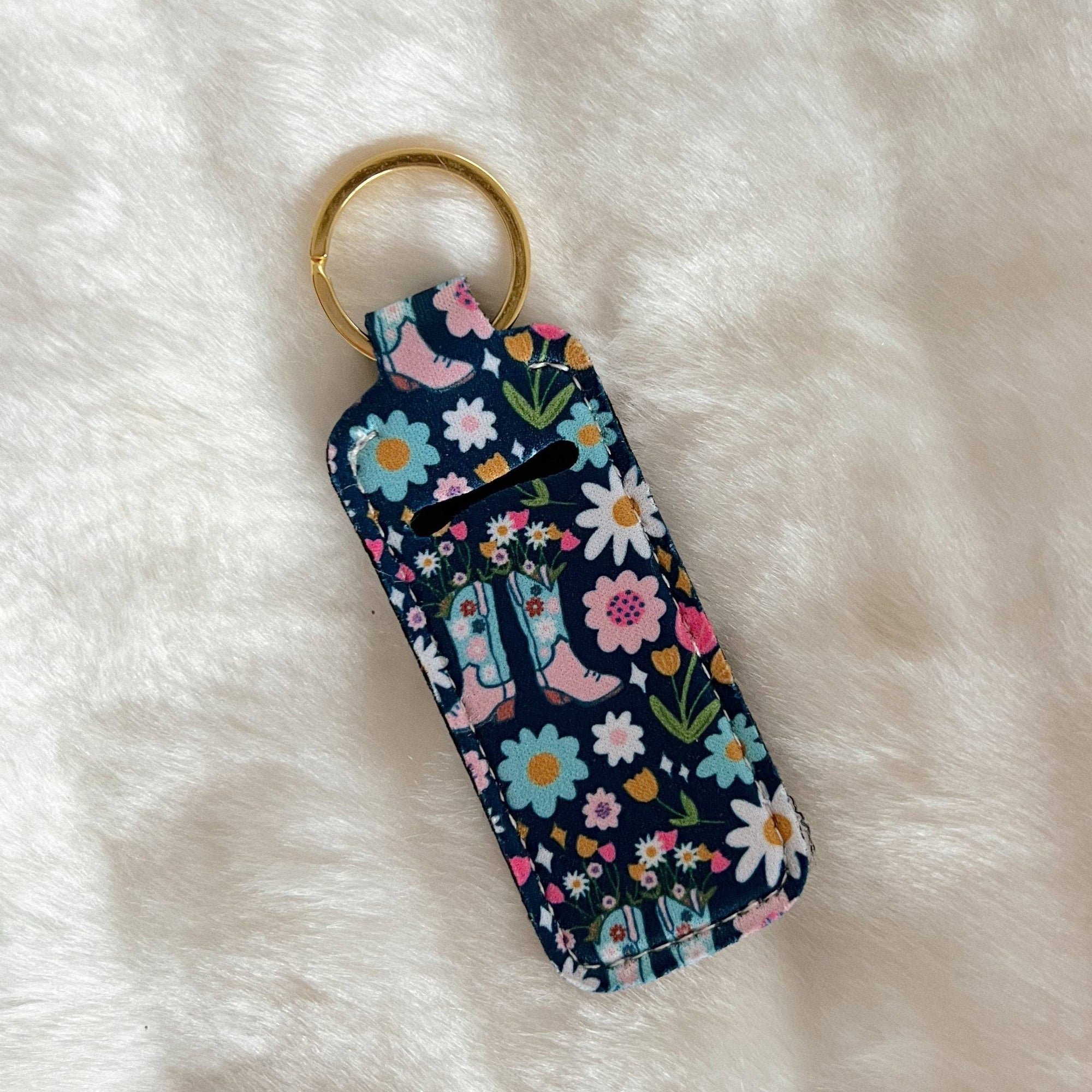 Boots and Bouquets Lip Balm Holder