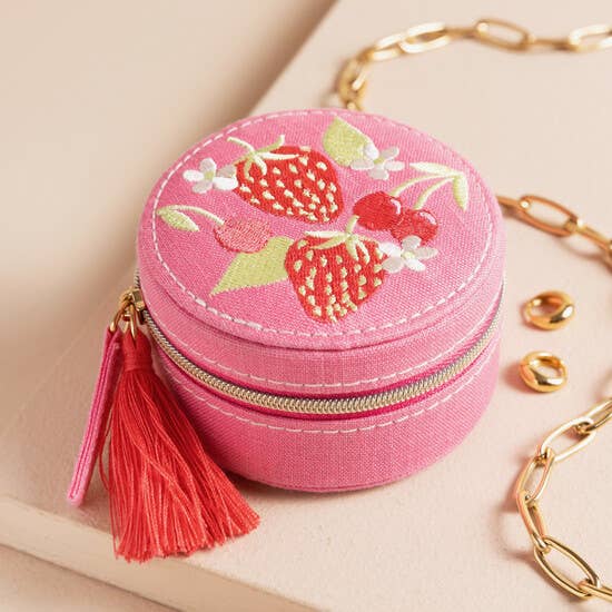 Strawberry Jewelry Case
