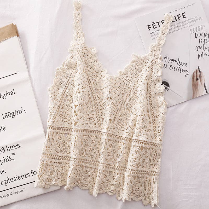 Crochet Lace Camisole Top