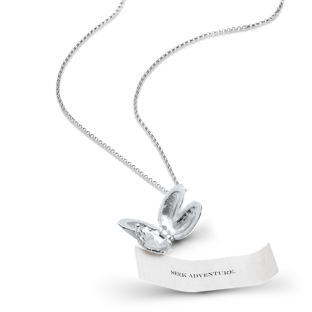 Fortune Cookie Locket Necklace