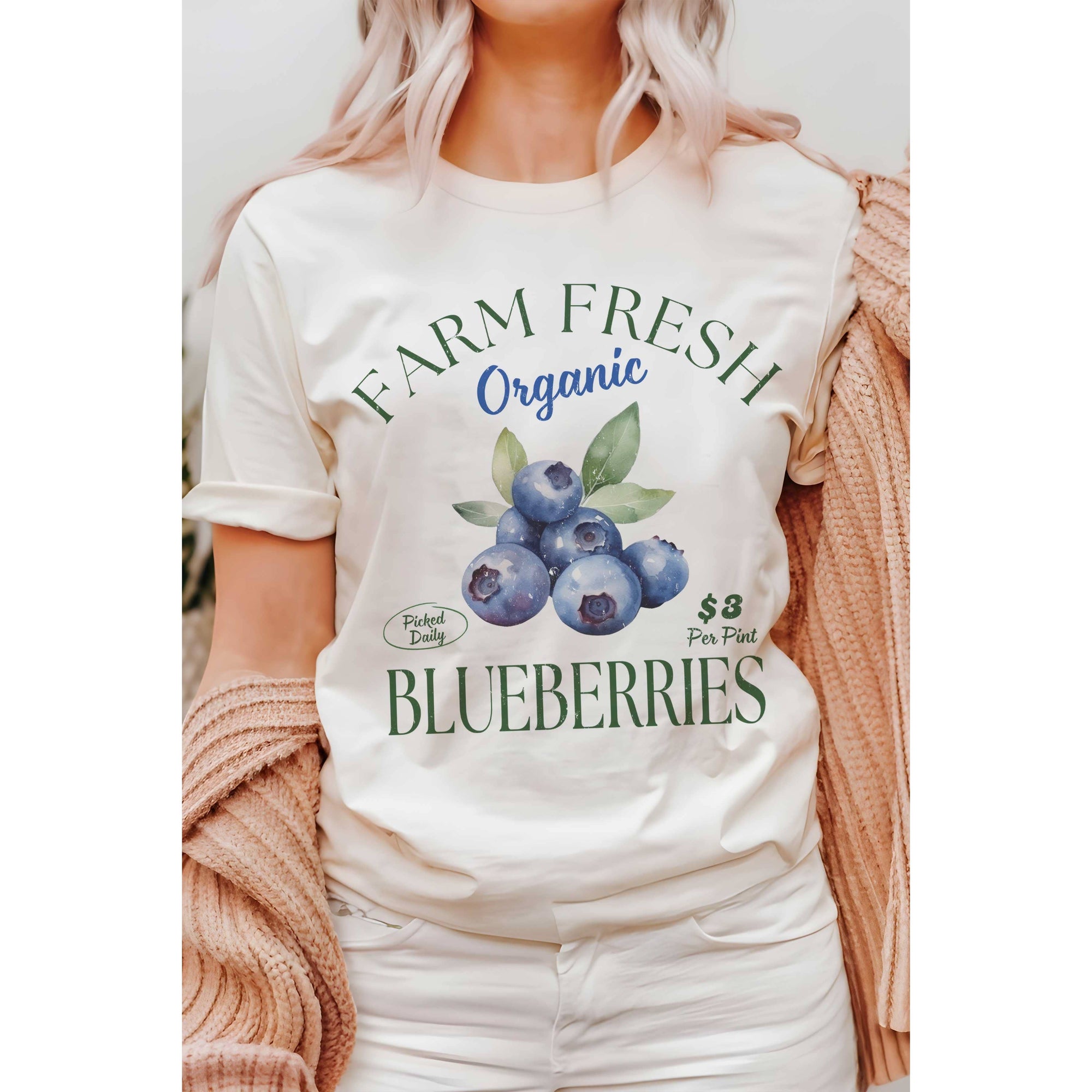 Blueberry Graphic Tee