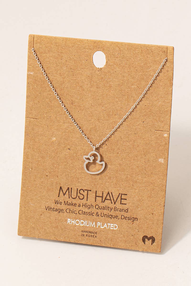 Rubber Ducky Neckalce