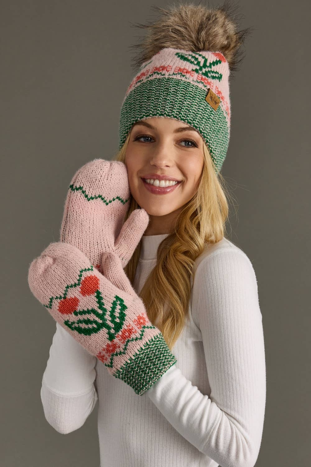 Cherry Pattern Hat