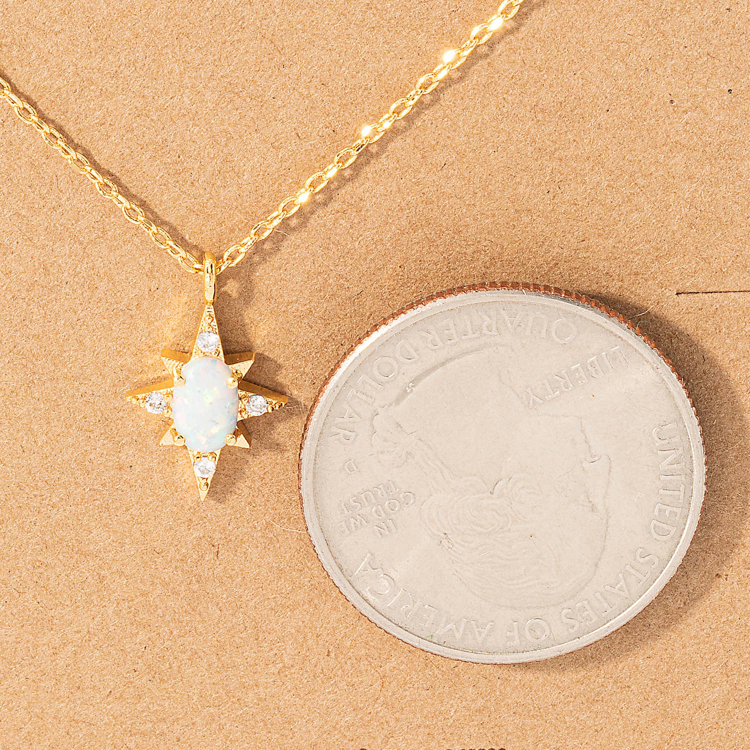 Mini Star Opal Necklace
