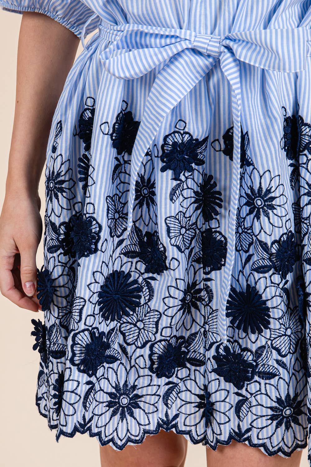 Floral Mini Shirt Dress