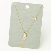 Leaf Pendant Necklace