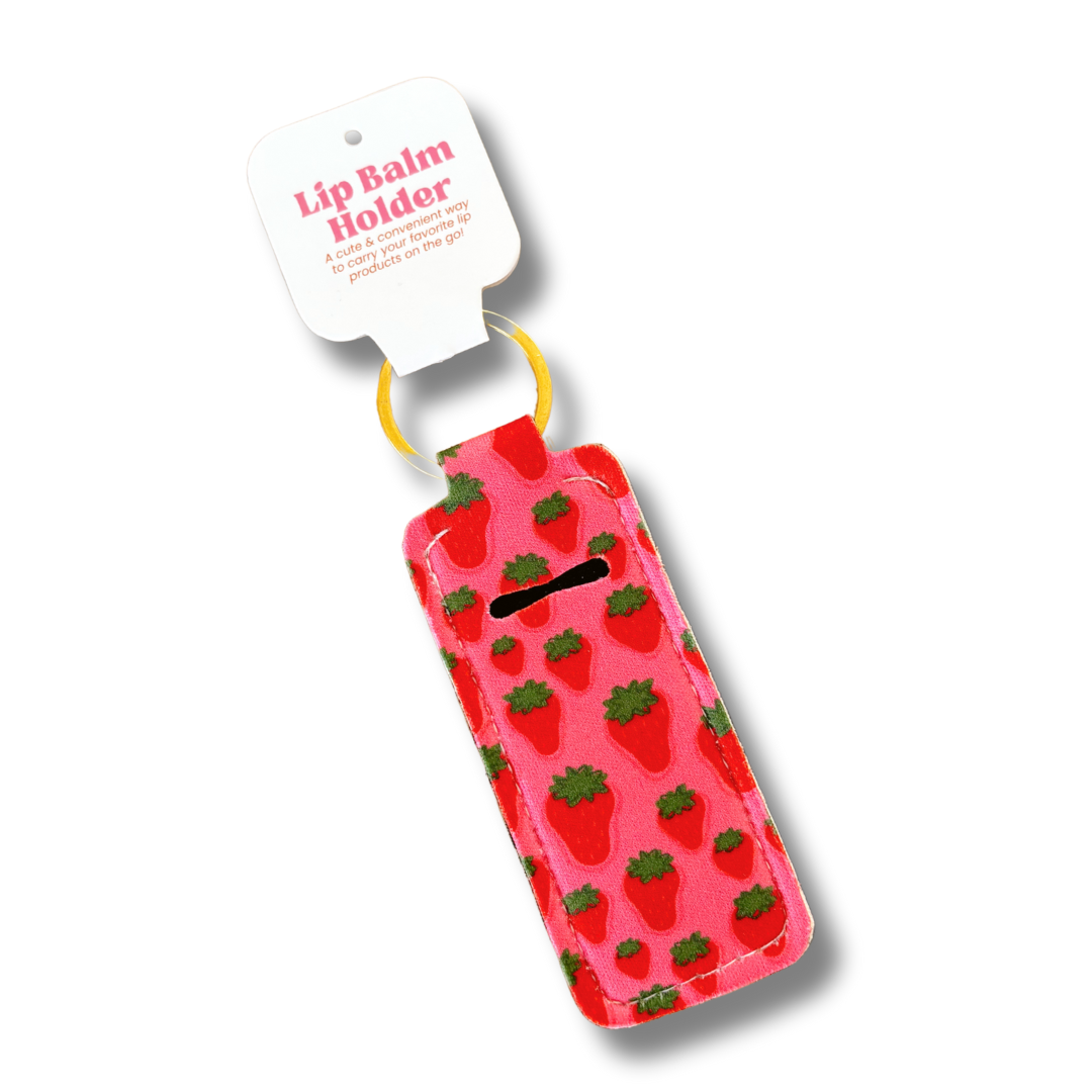 Strawberry Lip Balm Holder
