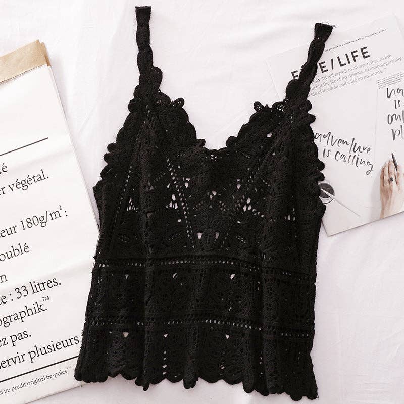 Crochet Lace Camisole Top