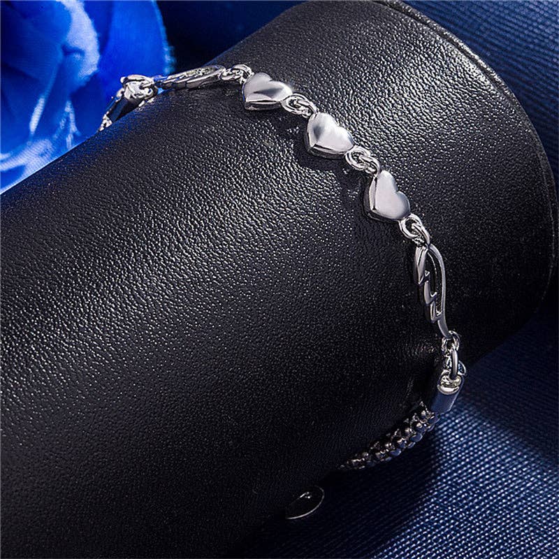 Heart Charm Bracelet