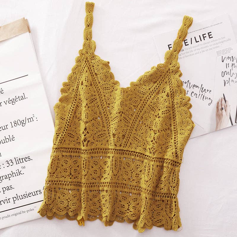 Crochet Lace Camisole Top