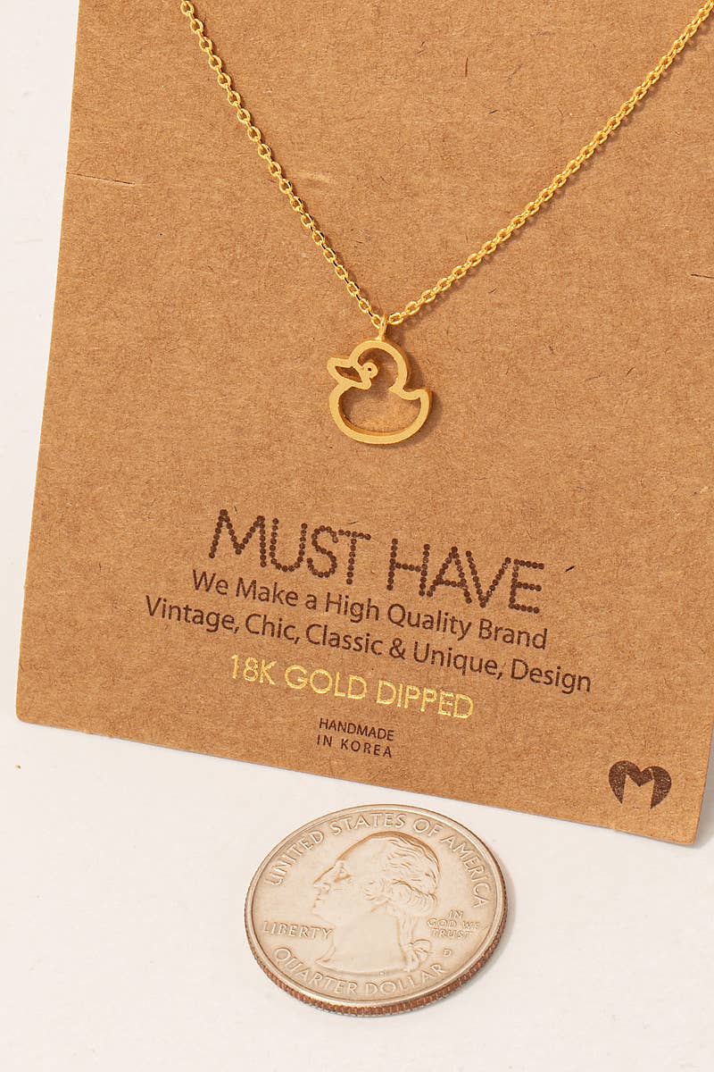 Rubber Ducky Neckalce
