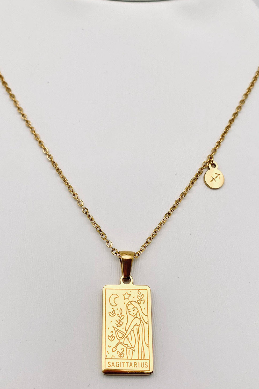 Star Sign Pendant Necklace