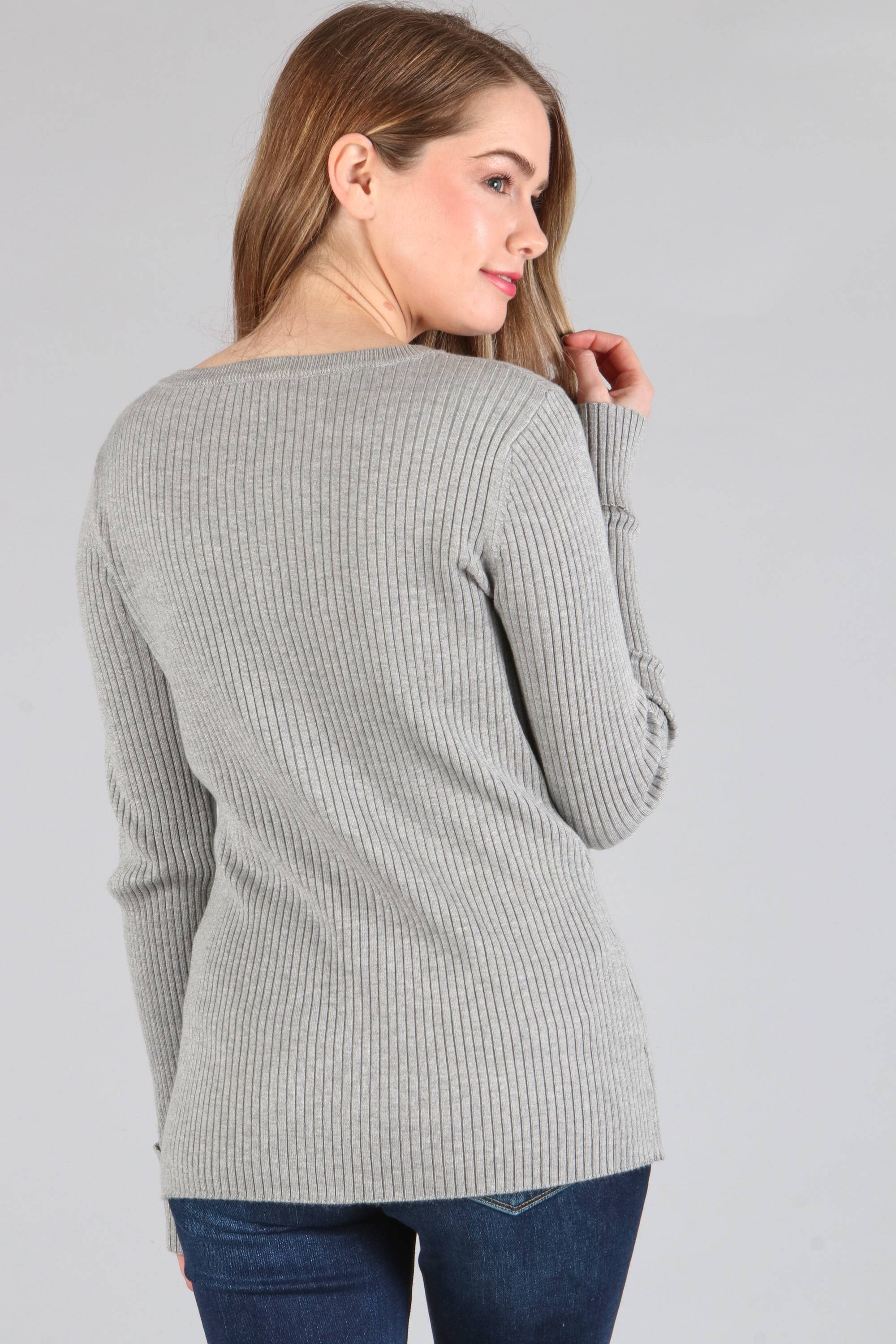 Knit Henley Top