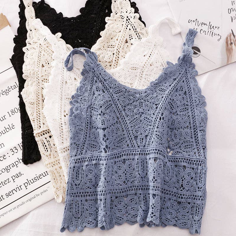 Crochet Lace Camisole Top