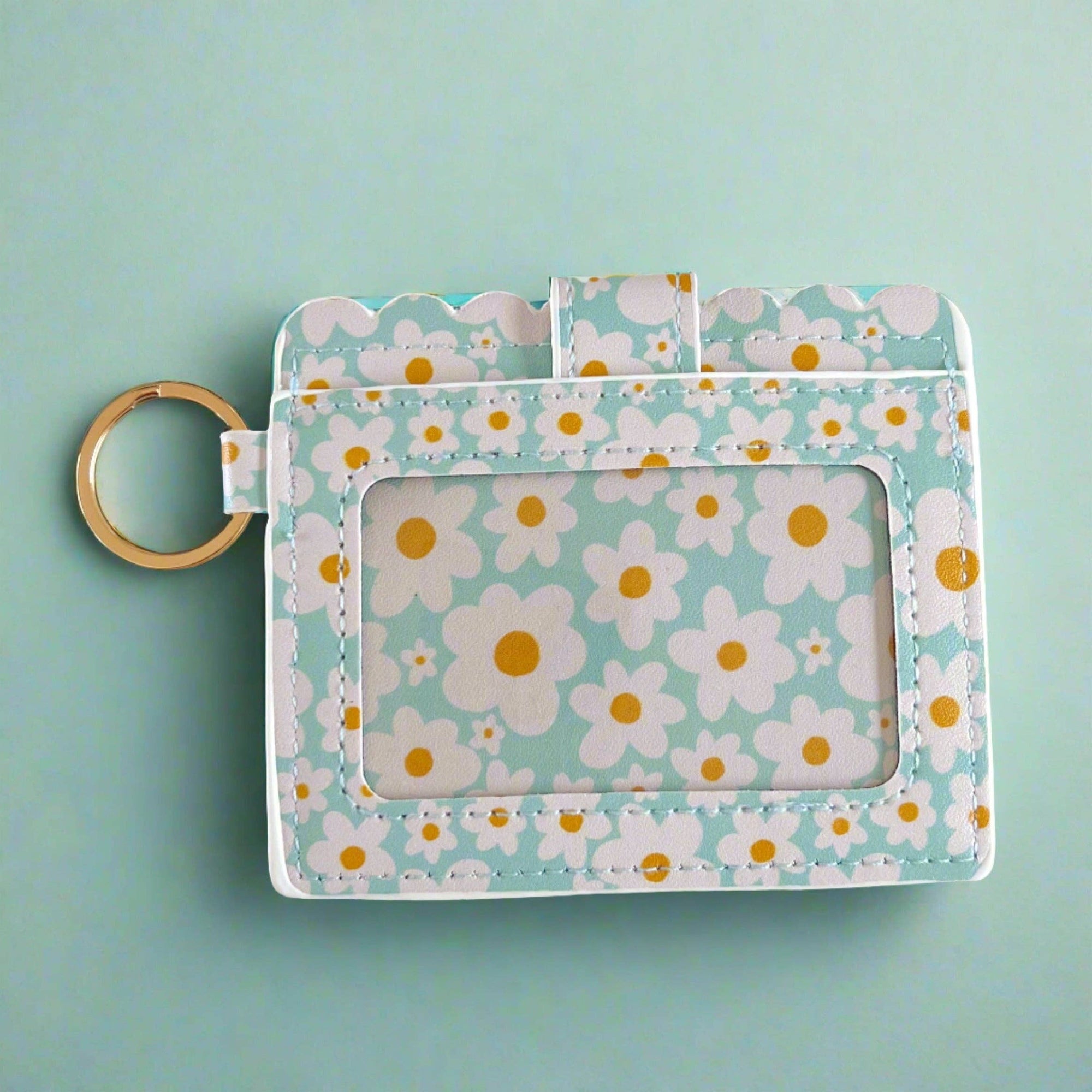 Blue Daisy Wallet