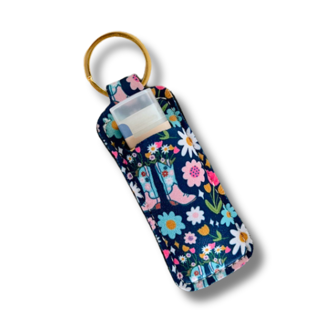 Boots and Bouquets Lip Balm Holder