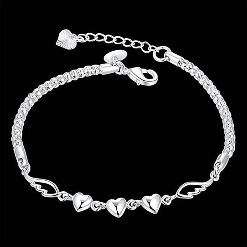 Heart Charm Bracelet
