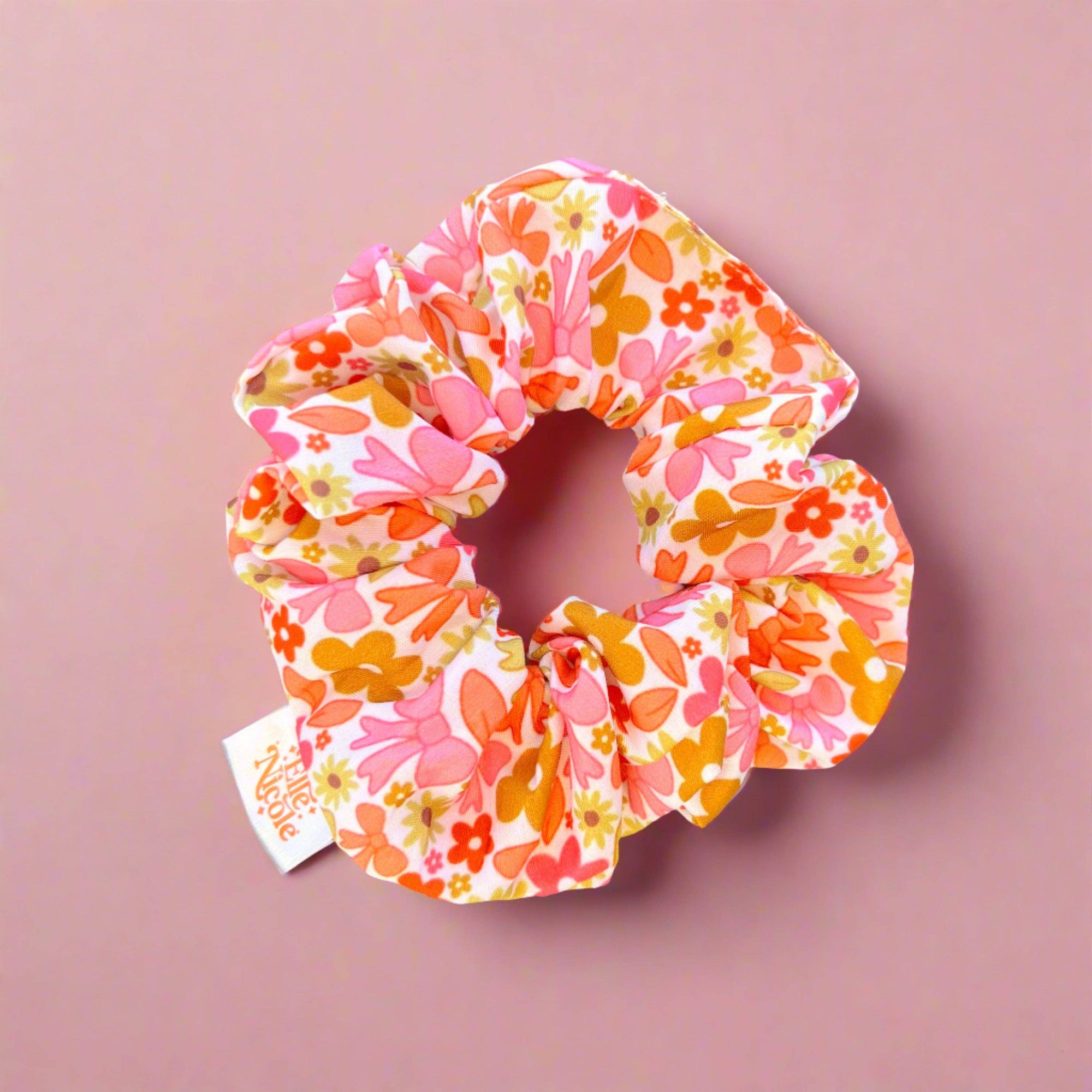 Fall Florals Scrunchie