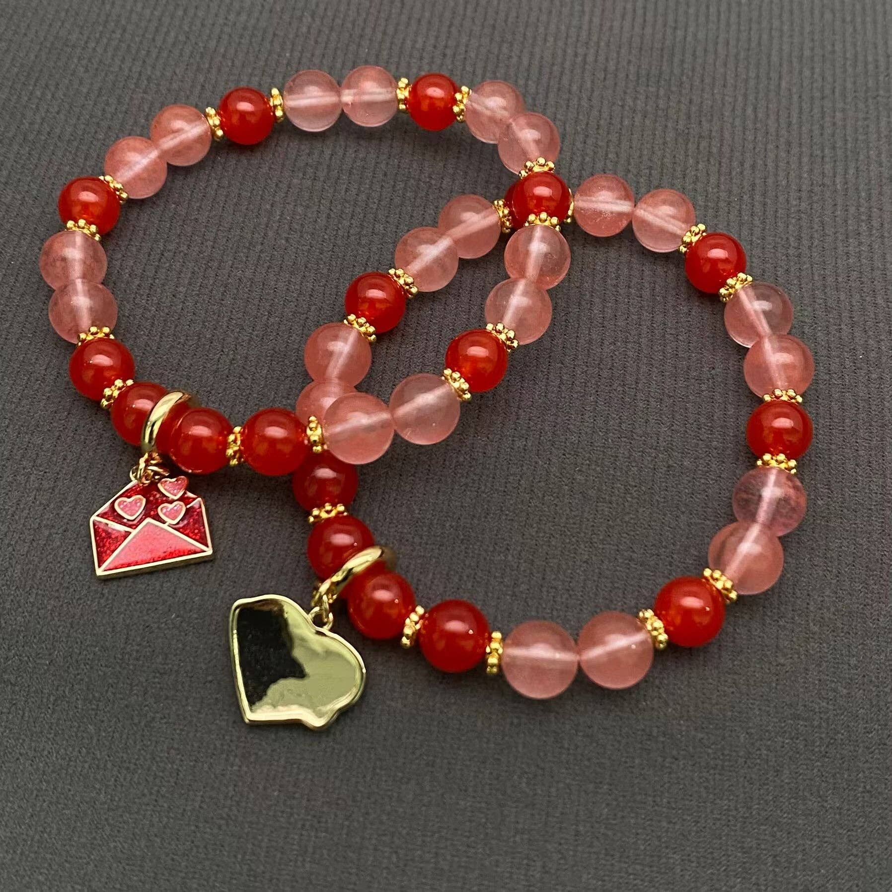 Love Envelope Beaded Bracelet