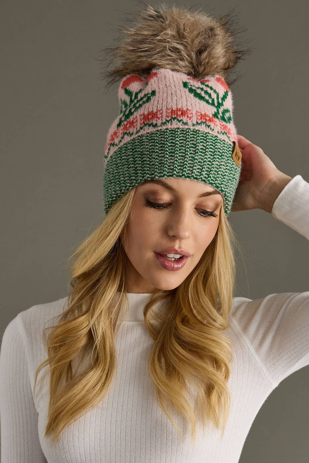 Cherry Pattern Hat