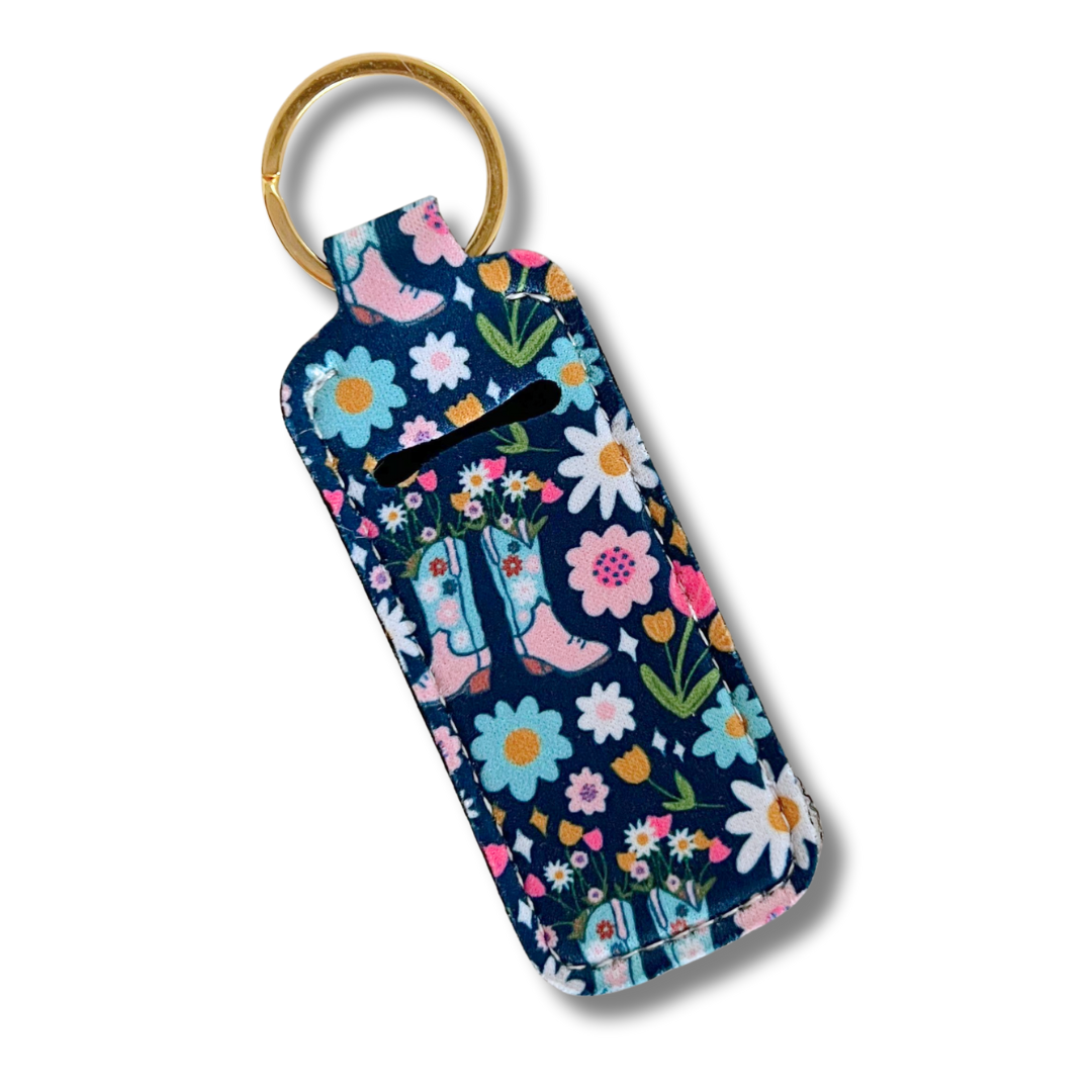 Boots and Bouquets Lip Balm Holder