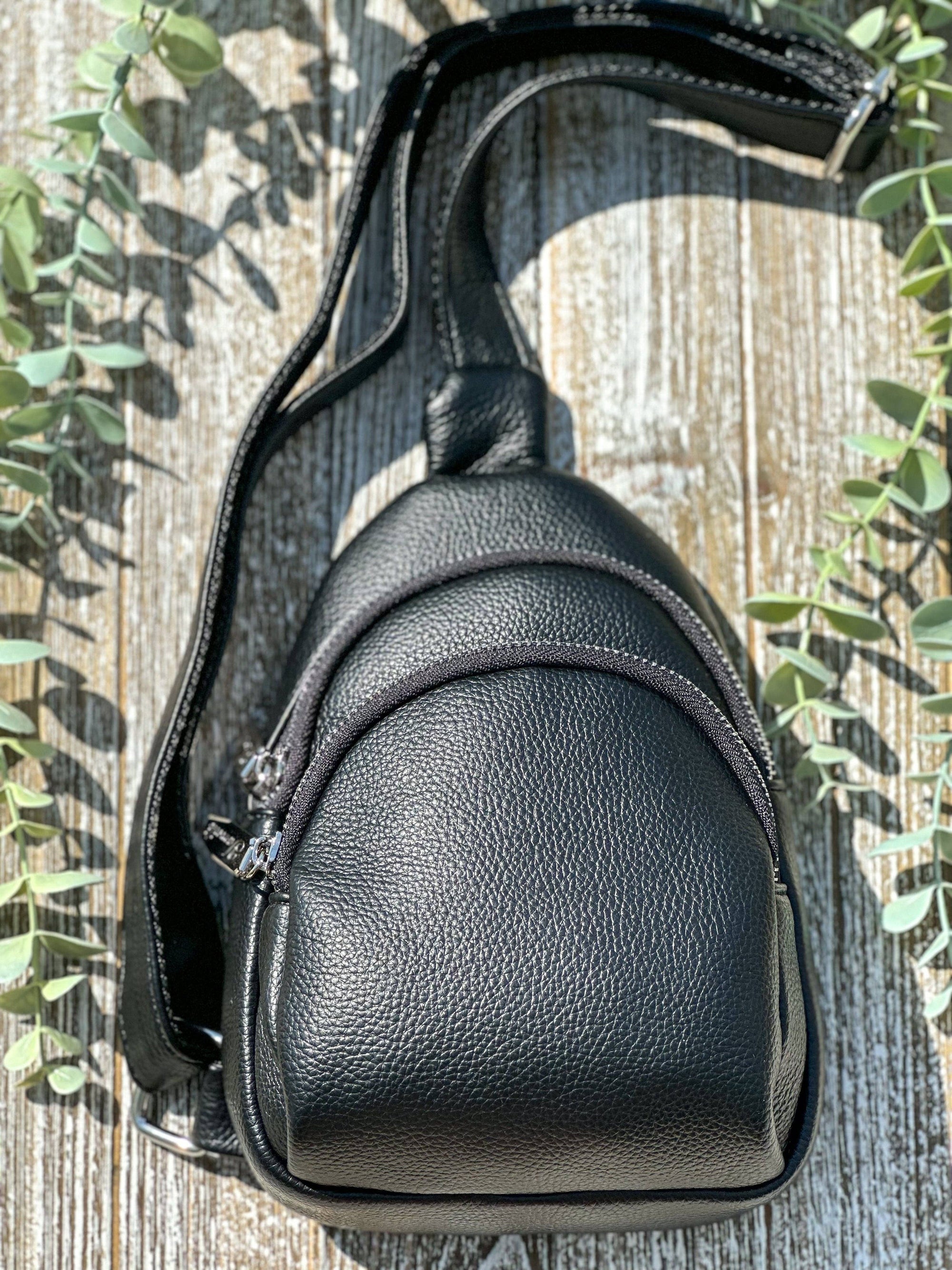 Black Sling Bag