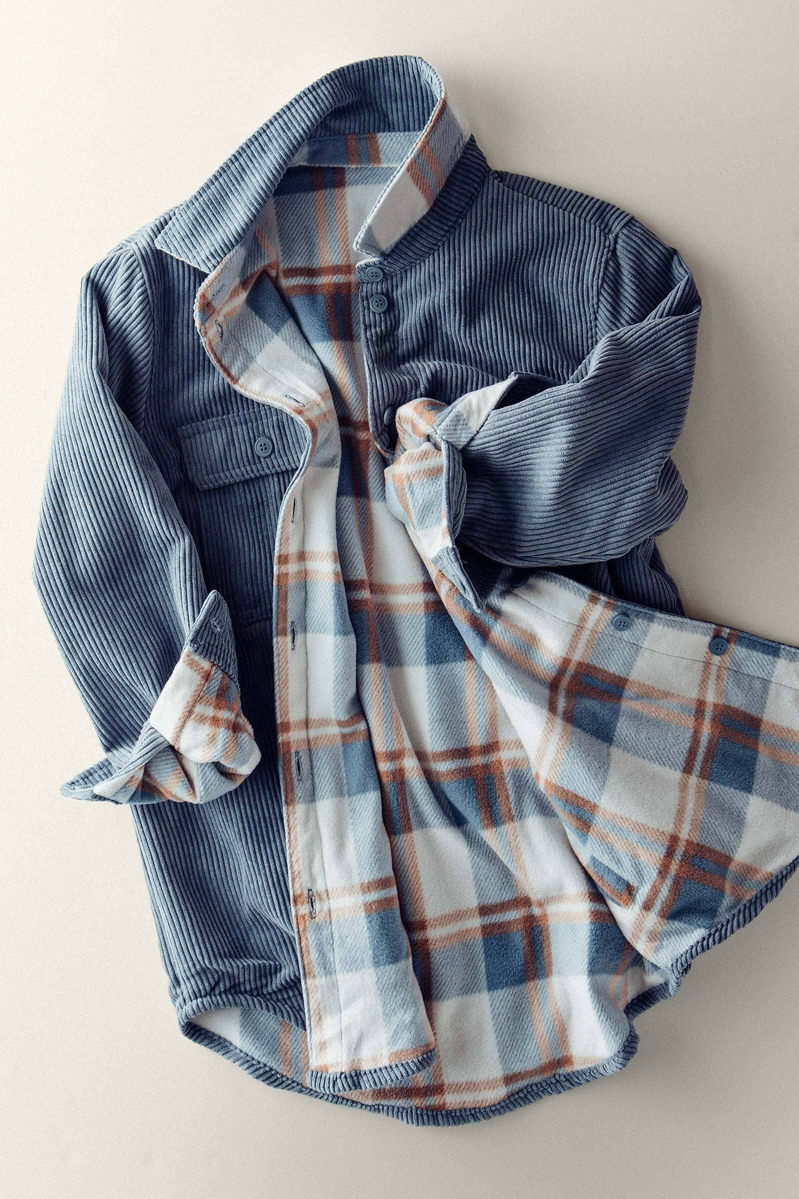 Corduroy Flannel Shacket