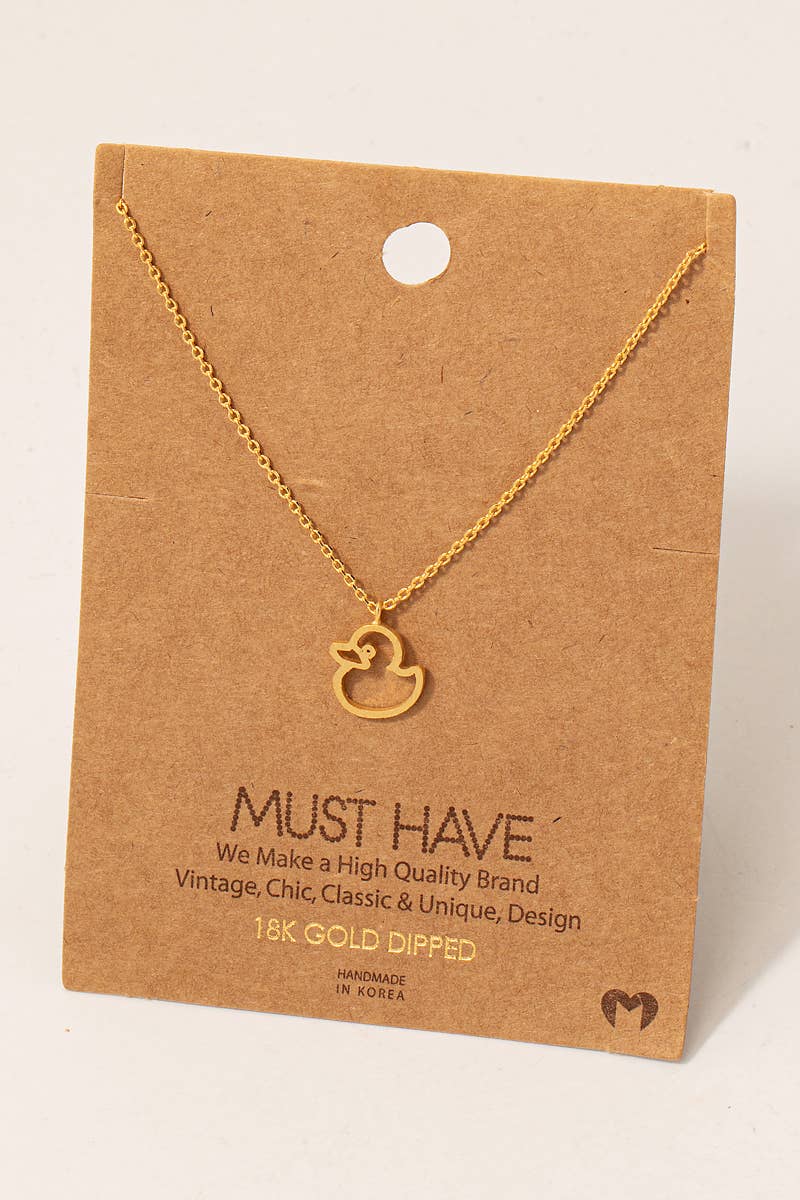 Rubber Ducky Neckalce