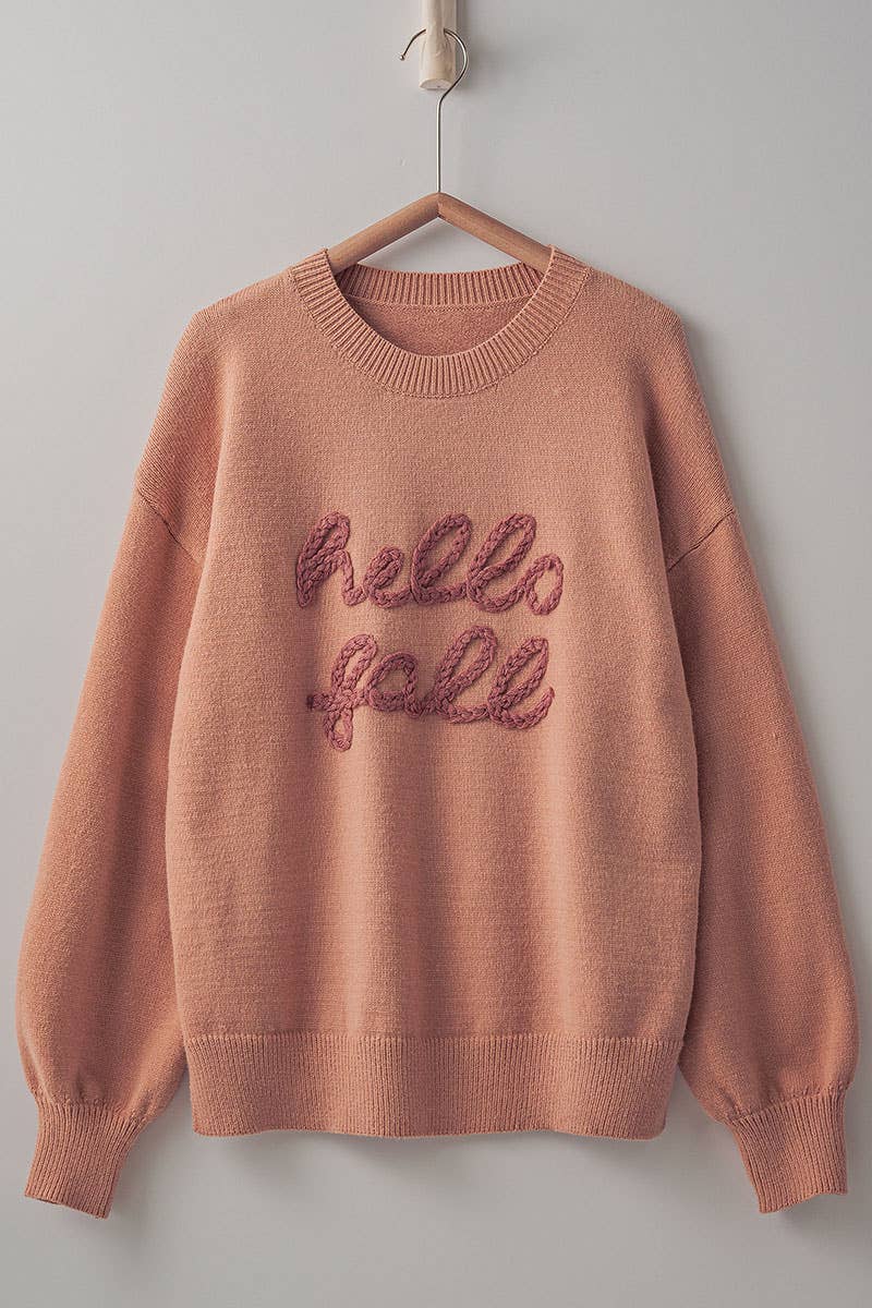 Hello Fall Sweater