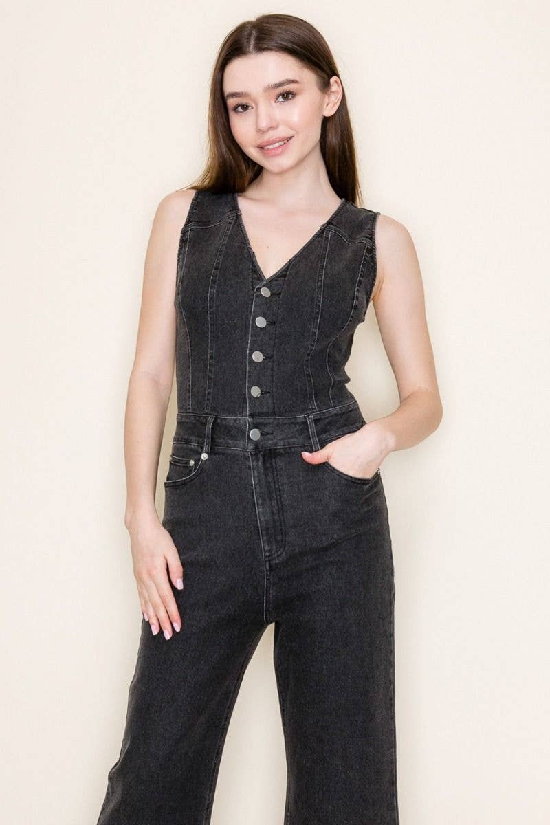 Denim Jumpsuit