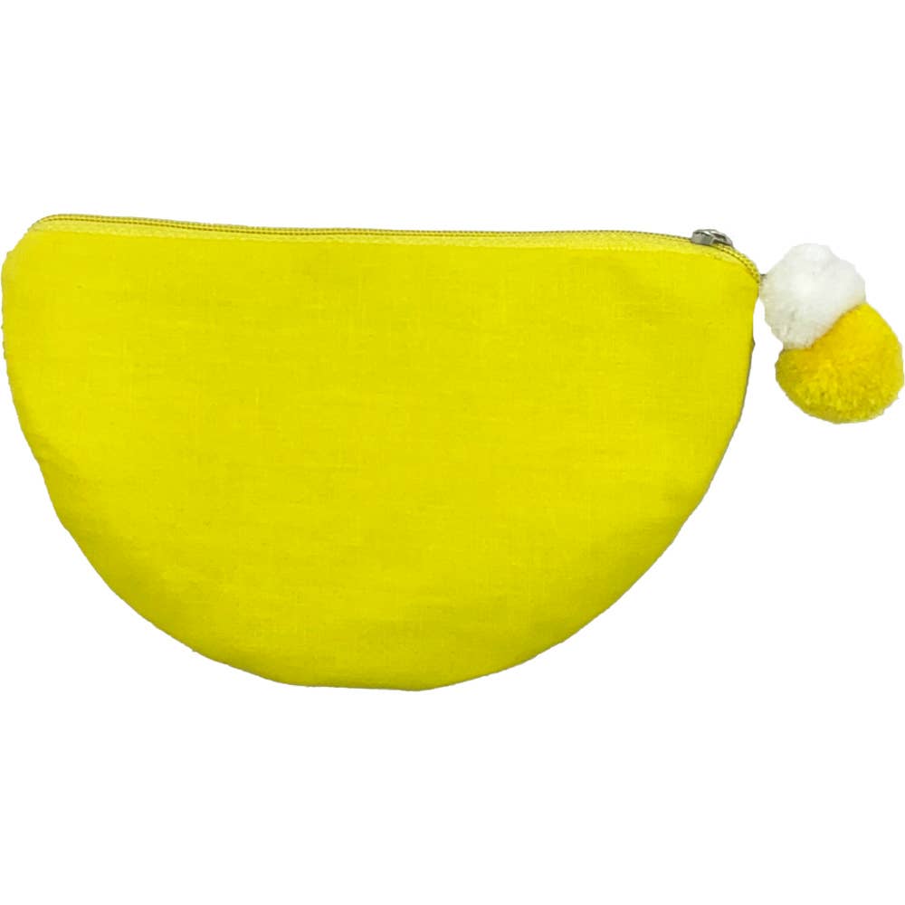 Lemon Beaded Coin Purse