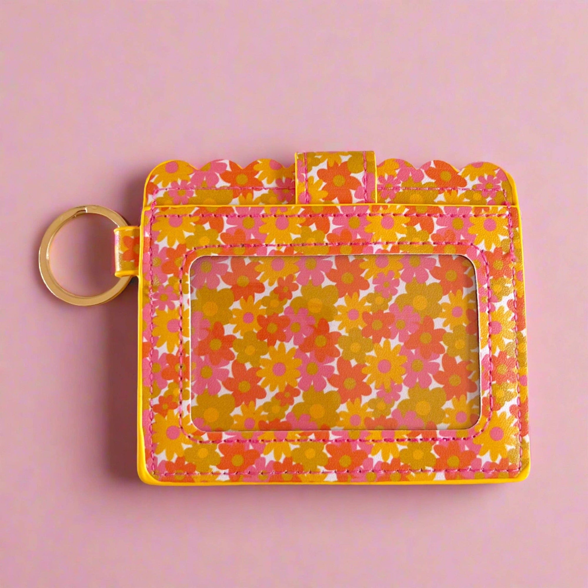 60s Floral Wallet
