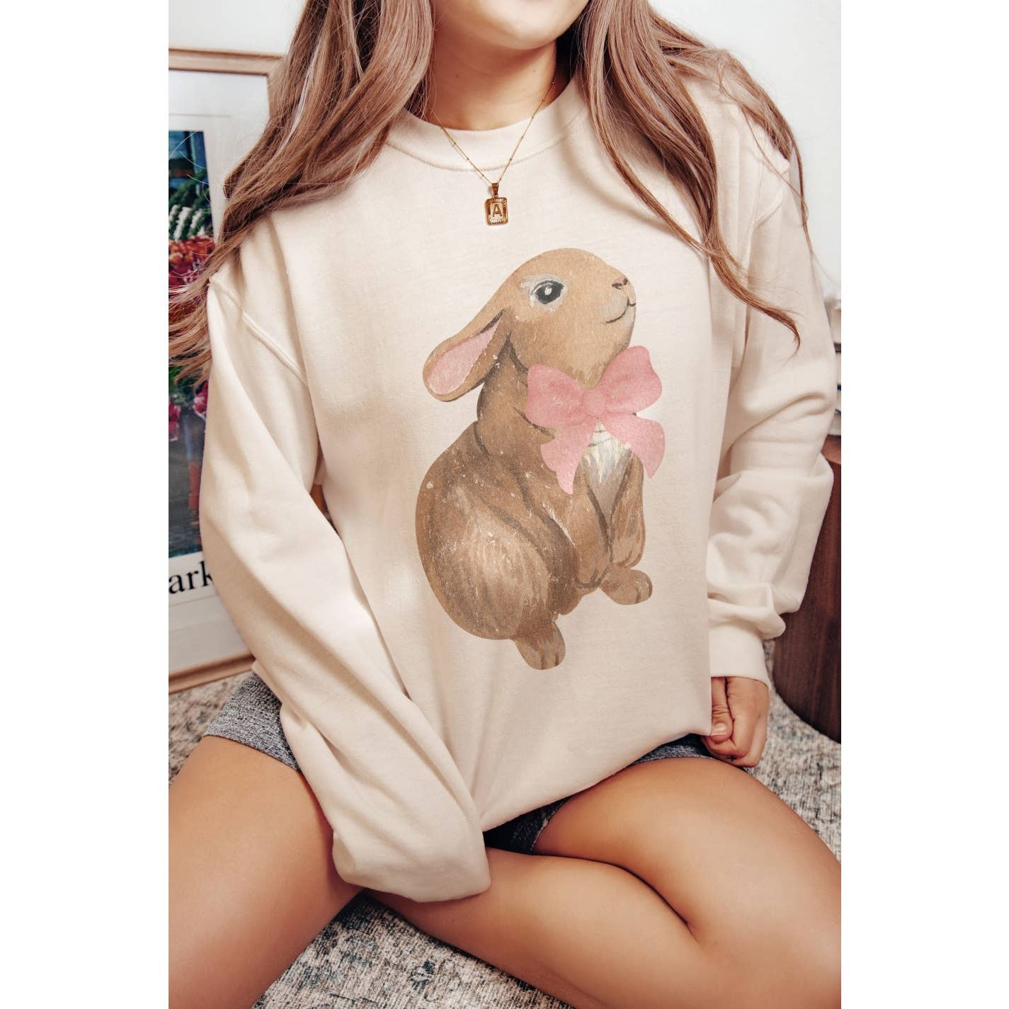 Bunny Oversized Sweatshirt