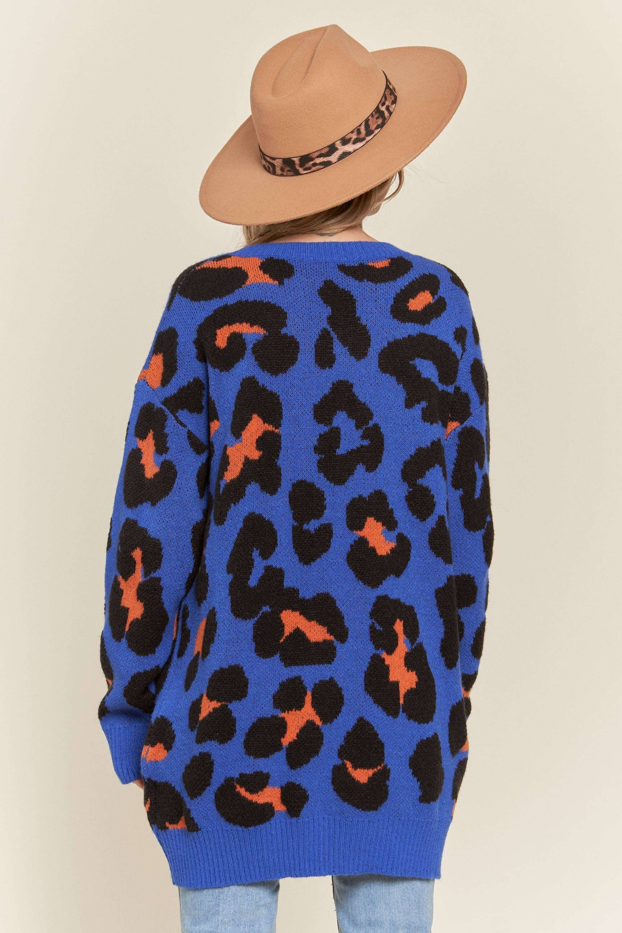 Leopard Tunic Sweater