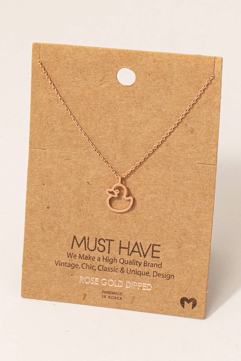 Rubber Ducky Neckalce